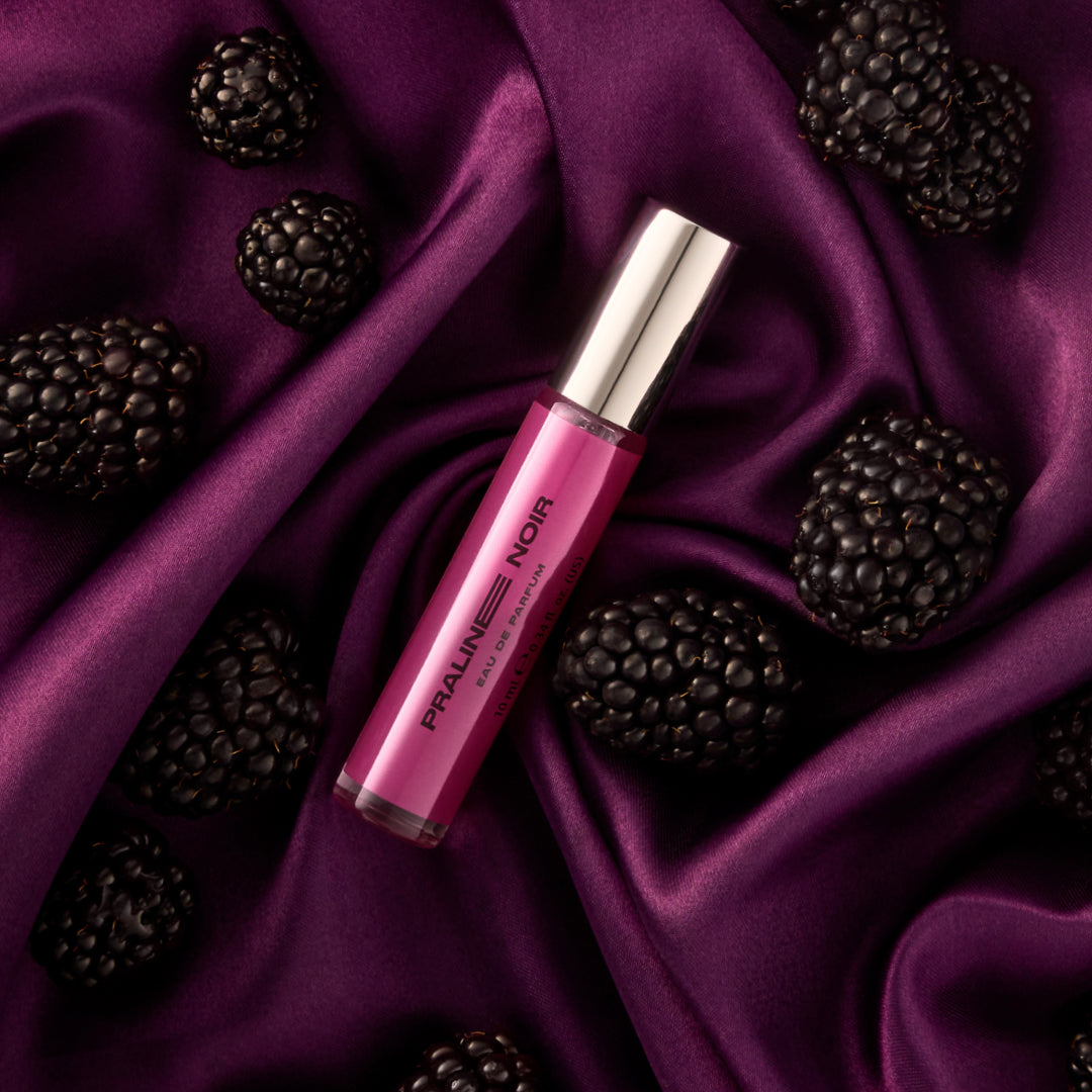 DON.BEAUTY Praline Noir EPD with with blackberries